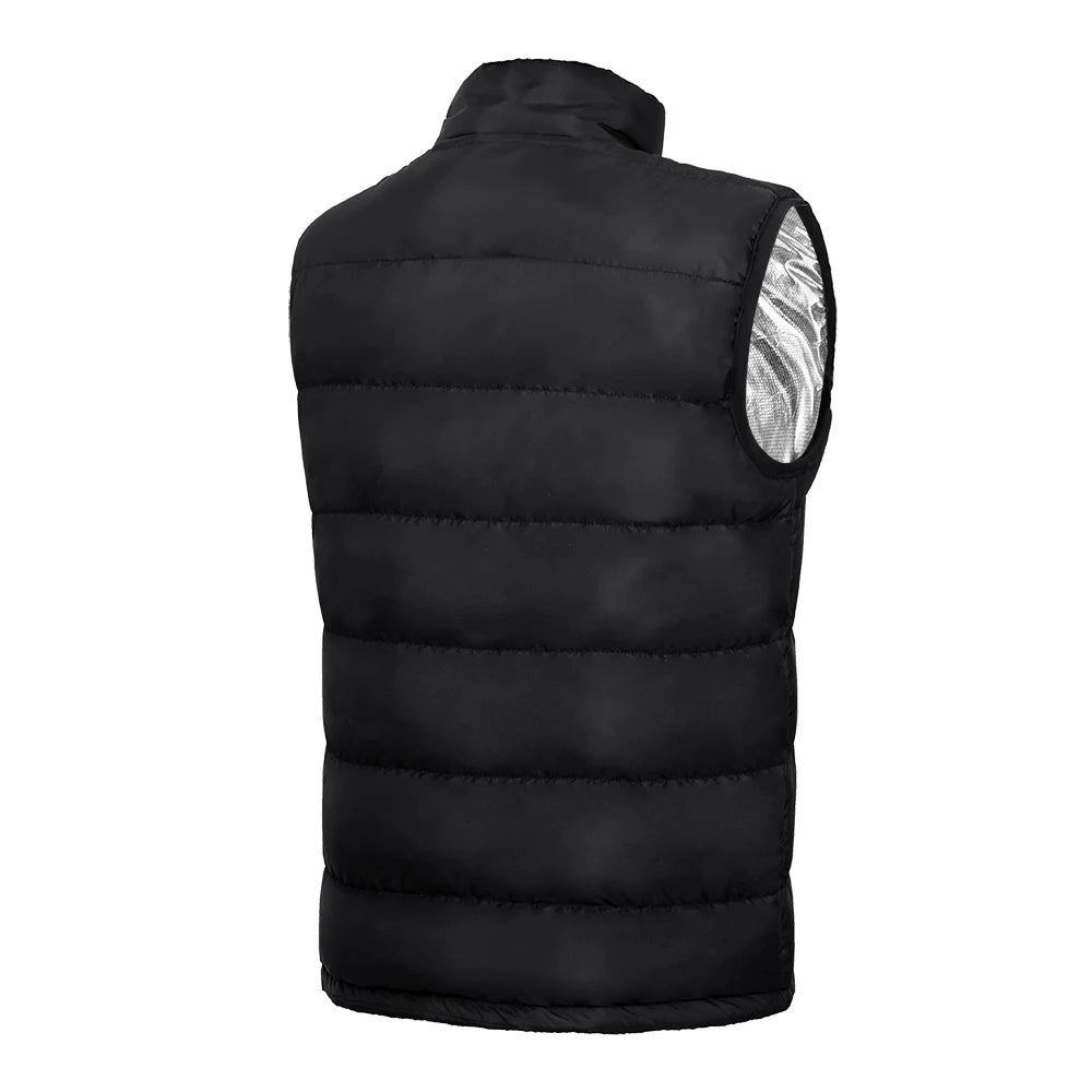 Smart Heated Vest – USB Adjustable Heating, Winter Thermal Body Warmer